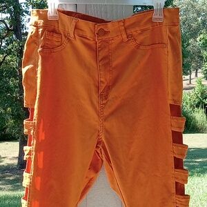 KaLowa Vibrant Orange Women's Jeggings